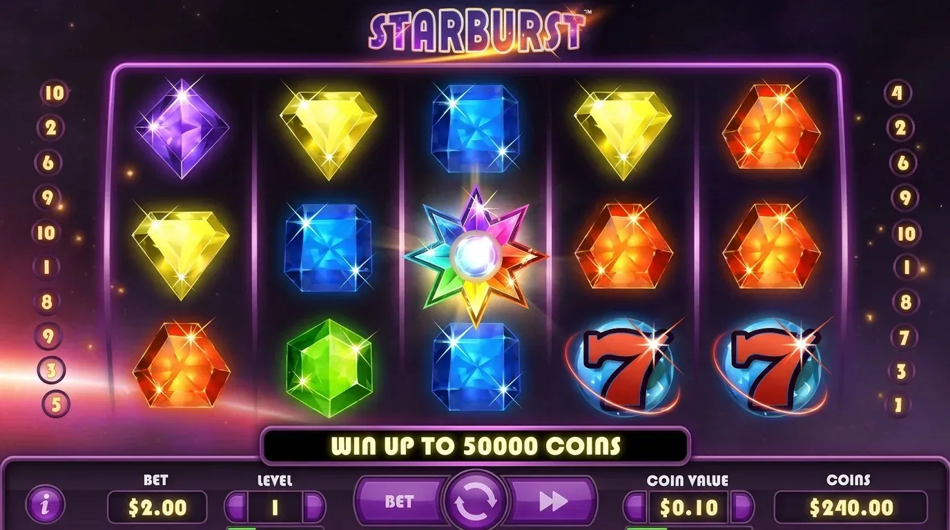 Starburst en play