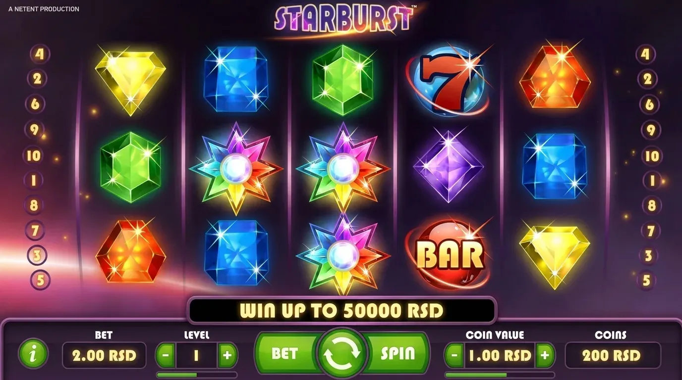 Starburst sr RS play